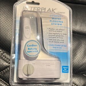 Interplak Cordless Water Flossing System - Gray
